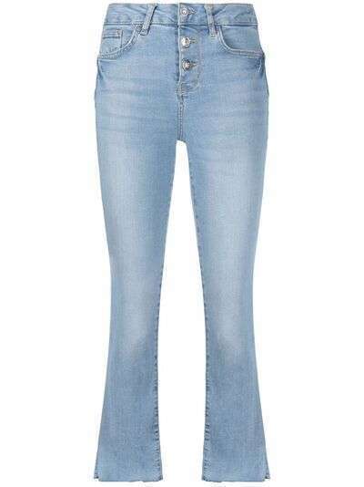 LIU JO укороченные джинсы с завышенной талией