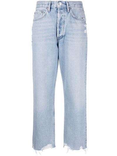 AGOLDE укороченные джинсы из винтажного денима