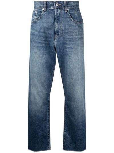 Nº21 укороченные джинсы средней посадки