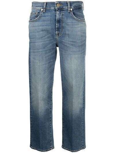 7 For All Mankind cropped leg jeans