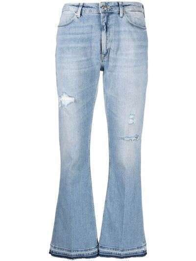 DONDUP cropped flared-jeans