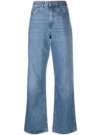 BOSS широкие джинсы с завышенной талией
