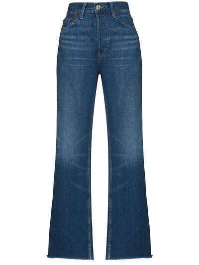 RE/DONE широкие джинсы '70s Ultra-high из винтажного денима