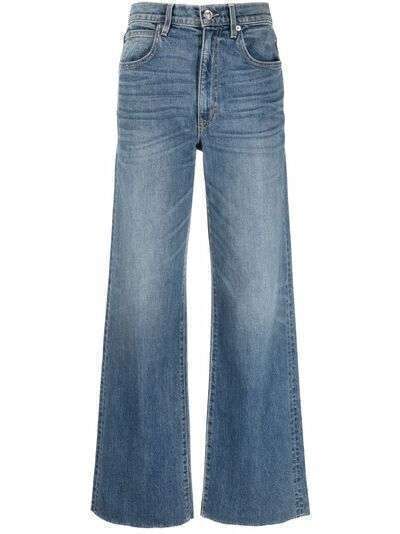 Slvrlake расклешенные джинсы средней посадки
