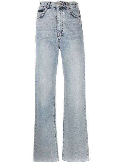 Philipp Plein широкие джинсы с завышенной талией