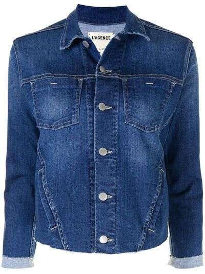 L'Agence джинсовая куртка Janelle