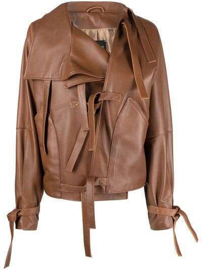 Manokhi Selene leather jacket