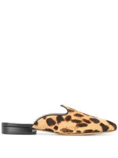 Le Monde Beryl leopard print mules LMB001LPR