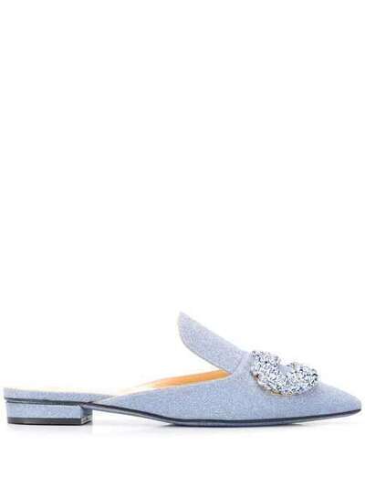 Giannico туфли-лодочки Daphne с блестками GI000115CP2891E991