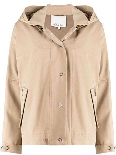 3.1 Phillip Lim hooded button-up jacket