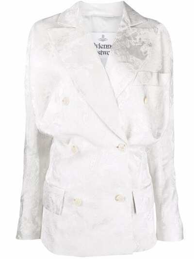 Vivienne Westwood двубортный жаккардовый пиджак