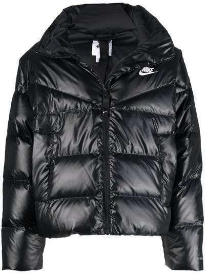 Nike chest logo-print jacket