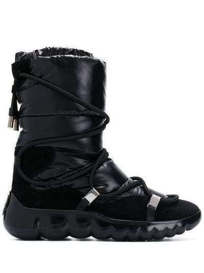 Moncler зимние ботинки со шнуровкой 205600001AKM