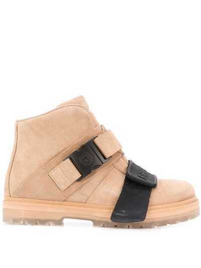 Rick Owens ботинки с пряжками BW19S6896LCO219