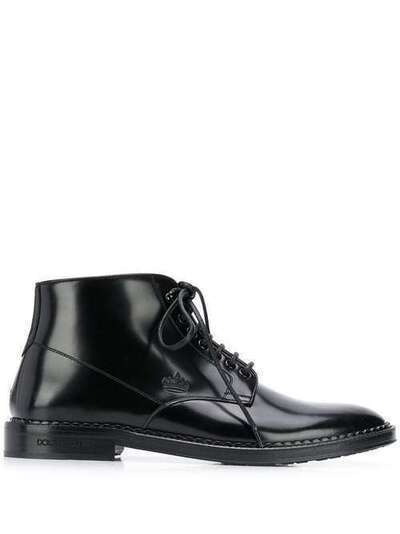 Dolce & Gabbana ботинки на шнуровке A60231AA384