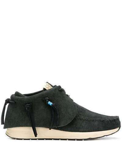 visvim ботинки с низким голенищем с бахромой 118101001006