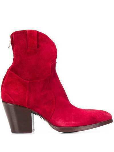 Rocco P. chunky heel boots 9609