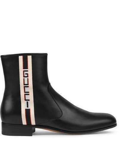 Gucci ботинки с логотипом 5232890F340