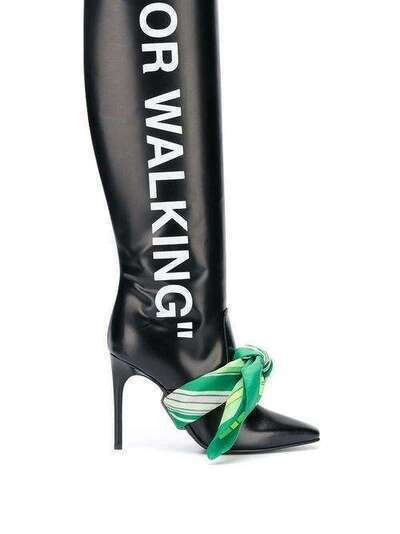 Off-White сапоги 'For Walking' OWIA117E18B400881088