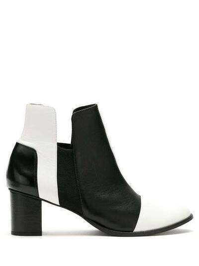 Gloria Coelho panelled leather ankle boots I20Z004