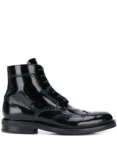 Saint Laurent ботинки в стиле милитари на шнуровке 584727BSS00