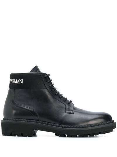 Emporio Armani ботинки на шнуровке X4M328XM071