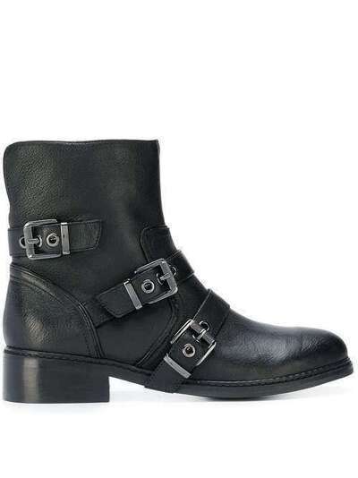 Kendall+Kylie buckled cargo boots NORI01