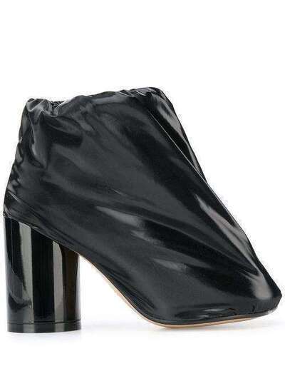 Mm6 Maison Margiela covered patent-leather boots S66WU0006P3024