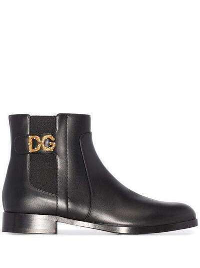 Dolce & Gabbana ботинки челси с логотипом DG CT0596A3444