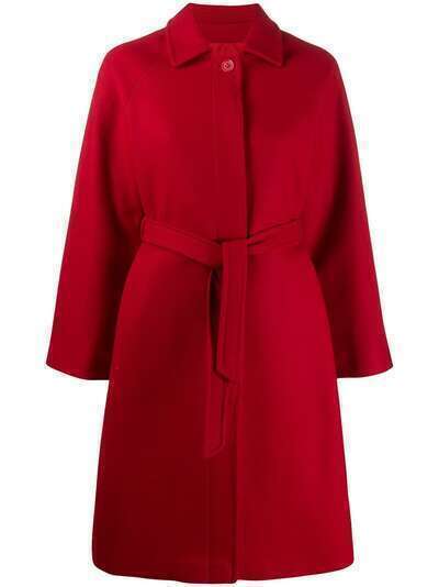 RED Valentino пальто с поясом
