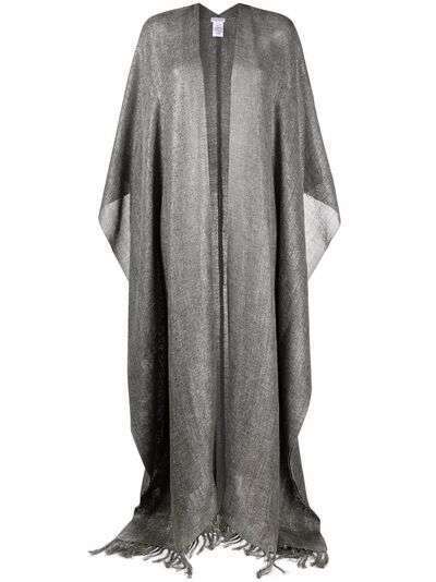 Brunello Cucinelli длинная шаль с бахромой