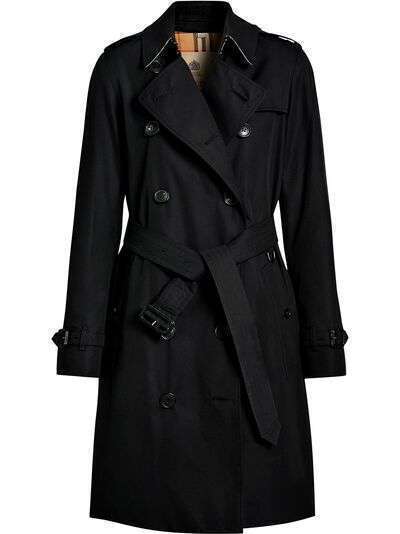Burberry пальто Kensington Heritage длины миди