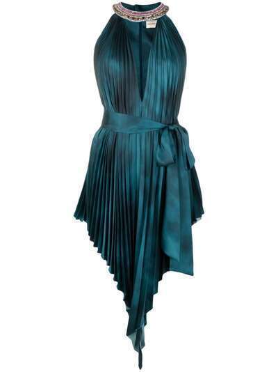 Alexandre Vauthier платье мини с кристаллами
