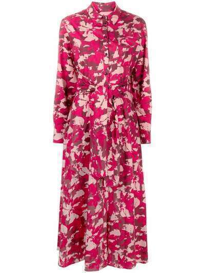 Woolrich платье-рубашка с цветочным принтом