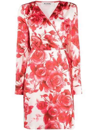 Blugirl floral-print wrap dress