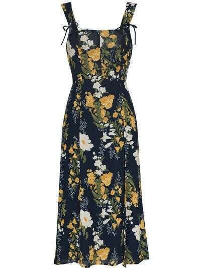 Reformation Verena floral-print midi dress