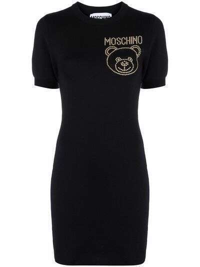 Moschino трикотажное платье