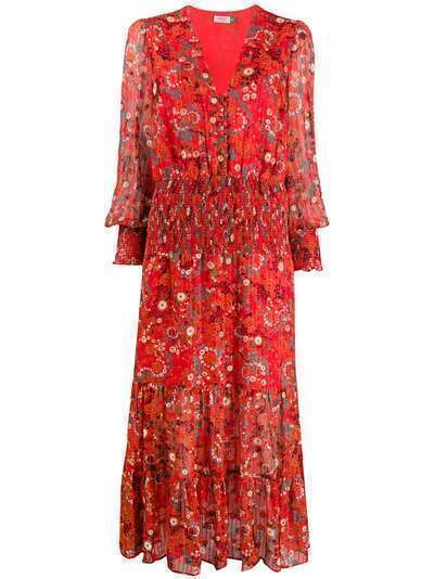 Rixo платье Maya Klimt с принтом
