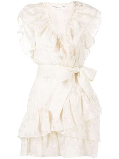 Veronica Beard платье мини с оборками