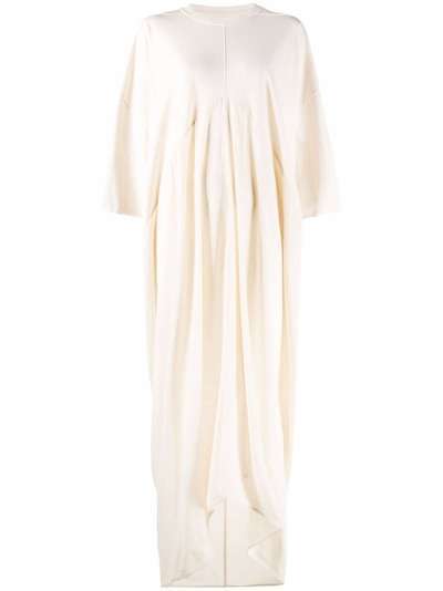 Rick Owens платье с асимметричным подолом