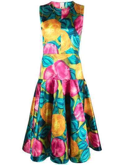 Marni платье с цветочным принтом