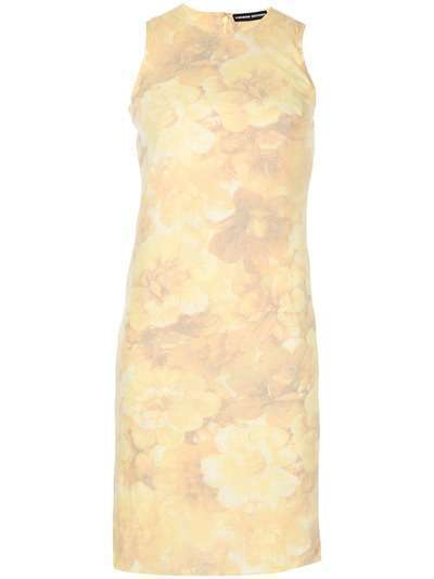 Kwaidan Editions платье миди с цветочным принтом
