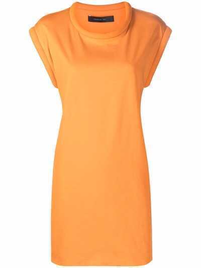 Federica Tosi round-neck short-sleeved dress