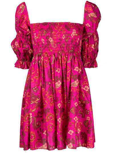 Misa Los Angeles платье мини Zadie с цветочным принтом