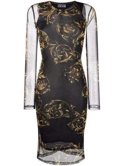 Versace Jeans Couture платье с принтом Regalia Baroque