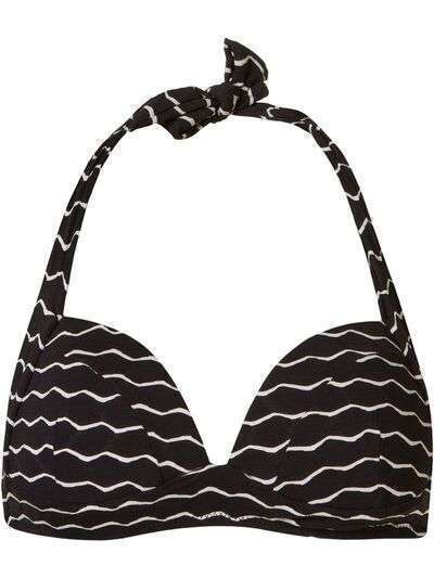 Amir Slama striped bikini top