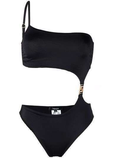 Versace Greca cut-out swimsuit
