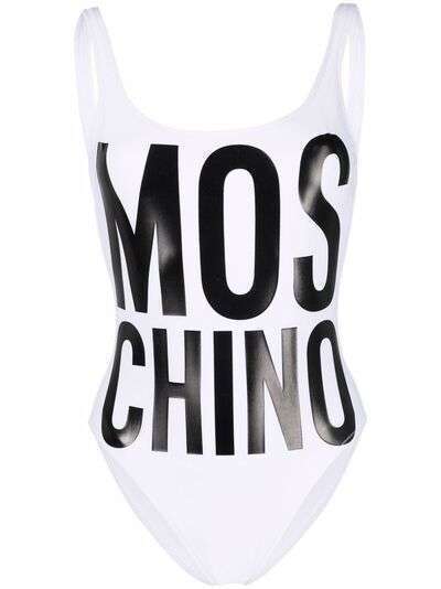 Moschino купальник с логотипом