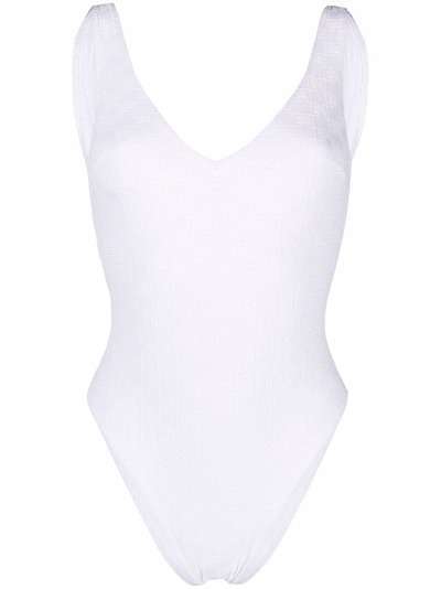 Elisabetta Franchi monogram-pattern swimsuit