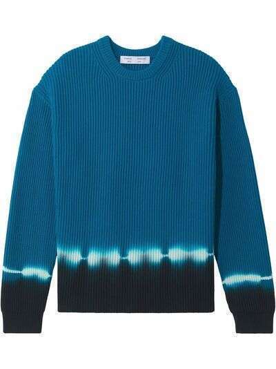 Proenza Schouler White Label Rib Knit Dip Dye Sweater